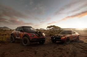 El Juke Rally es el homenaje de Nissan en los 50 años de la victoria del 240z en África