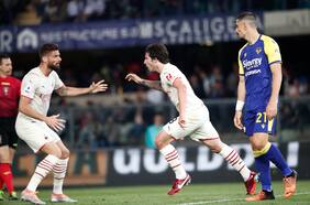 Milan derrota a Hellas Verona y retoma el liderato de Italia a dos fechas del final de la Serie A