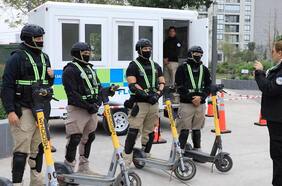 Patrullajes en scooter y a caballo: La Florida lanza dos servicios de seguridad ciudadana a falta de dotación policial