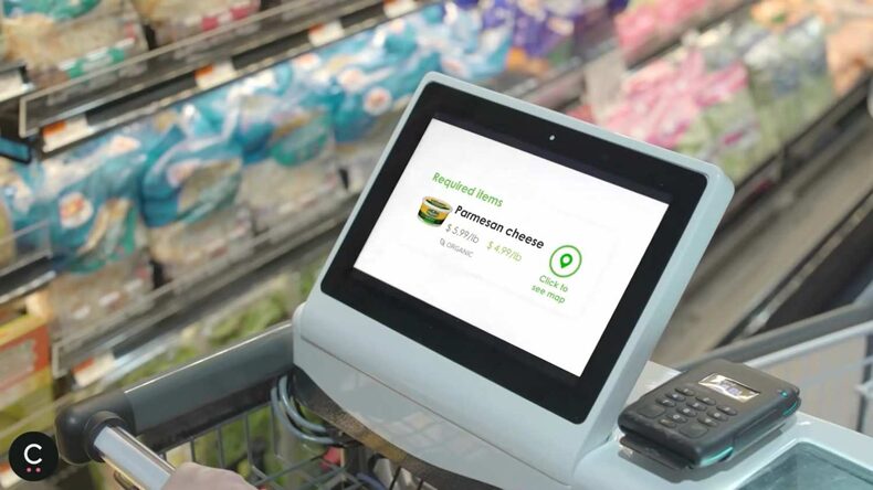 AI supermarket cart