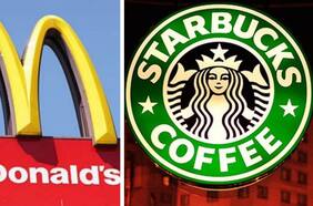 Gráfico móvil | McDonald’s y Starbucks frente a frente en Wall Street
