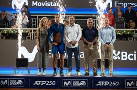 No hay bicampeonato de Sebastián Báez: Laslo Djere se corona como el campeón del Chile Open