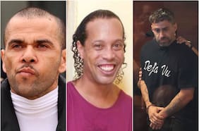 Dani Alves, Ronaldinho y ahora Jorge Valdivia: la lista de los talentosos futbolistas que pasaron por la cárcel