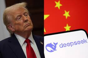 Trump dice que irrupción de IA china DeepSeek es “una llamada de atención” para industria estadounidense