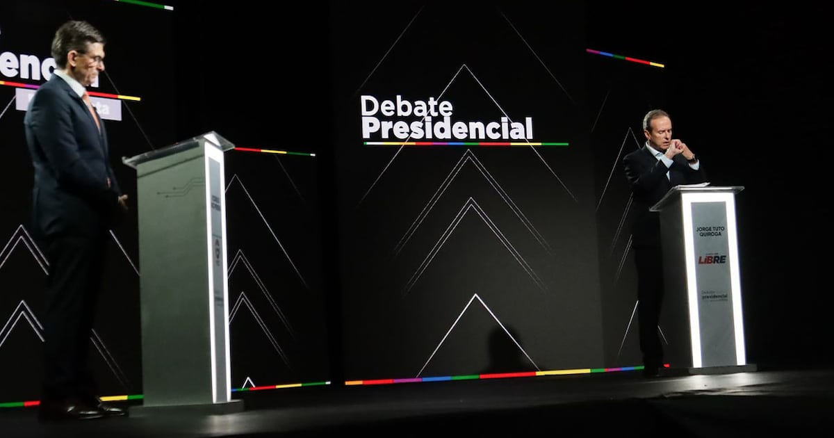 El cara a cara de los candidatos al histórico balotaje en Bolivia