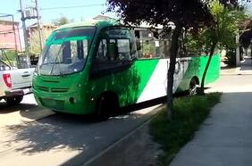 En San Fernando hallan bus del Transantiago robado esta madrugada desde terminal en Cerrillos