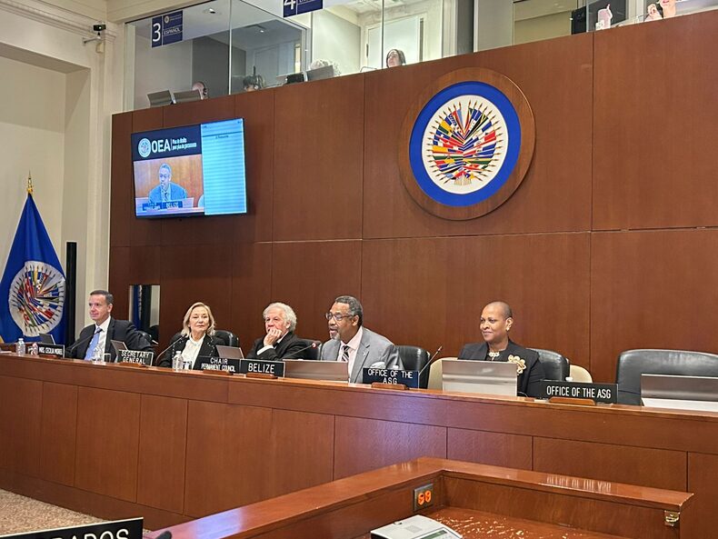 Homenaje a Piñera OEA