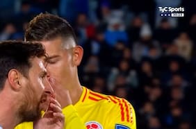 “Vos dijiste que nos habían ayudado en la final”: el tenso cruce entre Messi y James Rodríguez