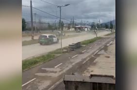 Tras cinematográfica persecución: detienen a cuatro sujetos por robo a empresa en La Granja