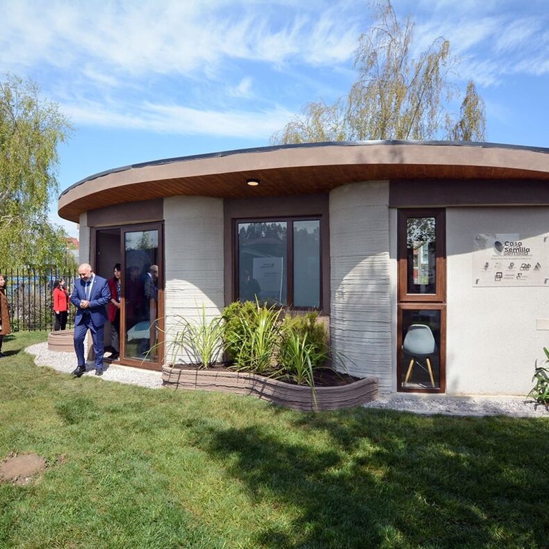 Here is Semilla, the first Latin American house printed in 3D in Chile