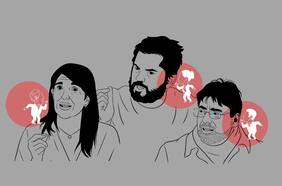 Los orejeros de Narváez, Boric y Jadue