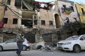 Registro de dron muestra las devastadoras consecuencias de la explosión en Beirut