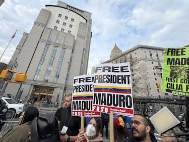 Concluye segunda audiencia y juez de Nueva York rechaza retirar los cargos a Maduro