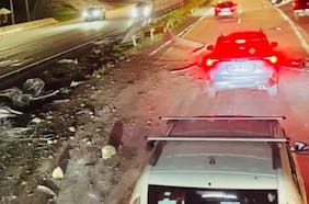 Camión traspasa barrera de contención en Ruta 68 e impacta automóvil que viajaba en dirección contraria: hay dos fallecidos
