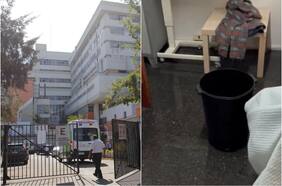 Denuncias de filtraciones de aguas servidas en Hospital San Borja datan de 2020 y recinto dice que reparar tomará 7 meses