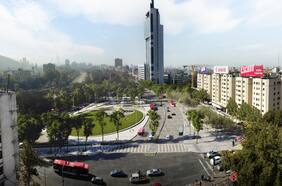 Explanada Baquedano, nuevo parque y cliclovía: los pasos que vienen para el eje Alameda tras desaparición de rotonda