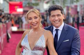Rafael Araneda y Karen Doggenweiler se hicieron presentes en los Latin Grammy con paso por la alfombra roja