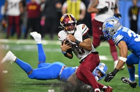 Batacazo en Detroit y triunfo sólido del bicampeón: Washington y Kansas City avanzan en los playoffs de la NFL