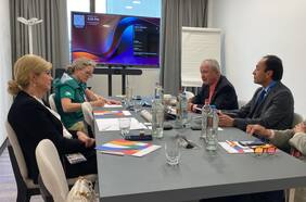 Ministro Jaime Pizarro se reúne con el COI para abordar la postulación de Chile a los Juegos Olímpicos de 2036