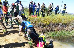 Adulto mayor fallece tras quedar atrapado en una fosa mientras trabajaba con un tractor en Cauquenes