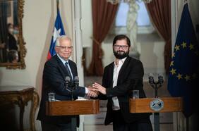 Josep Borrell, jefe de la diplomacia de la UE: “Si se recogen distintas expresiones políticas, Chile no tiene nada que temer de un nuevo marco constitucional”