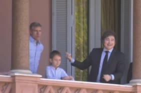 La inesperada reunión que juntó a Javier Milei con Martín Palermo en la Casa Rosada