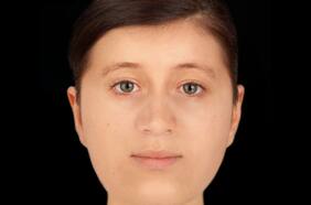 Así podría lucir el rostro de una adolescente del siglo VII