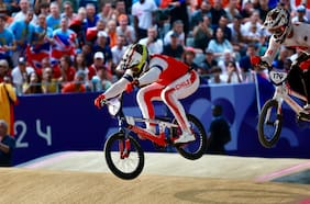Protagonista en el repechaje: Mauricio Molina se mete en las semifinales del BMX Racing de París 2024