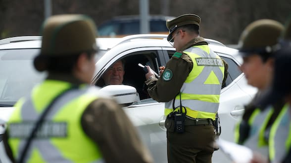 Carabineros informa al menos 18 fallecidos en siniestros viales y 282 detenidos durante Fiestas Patrias