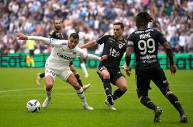 Con Alexis Sánchez como titular: el Marsella cae ante el Ajaccio y se complica en la pelea con el PSG