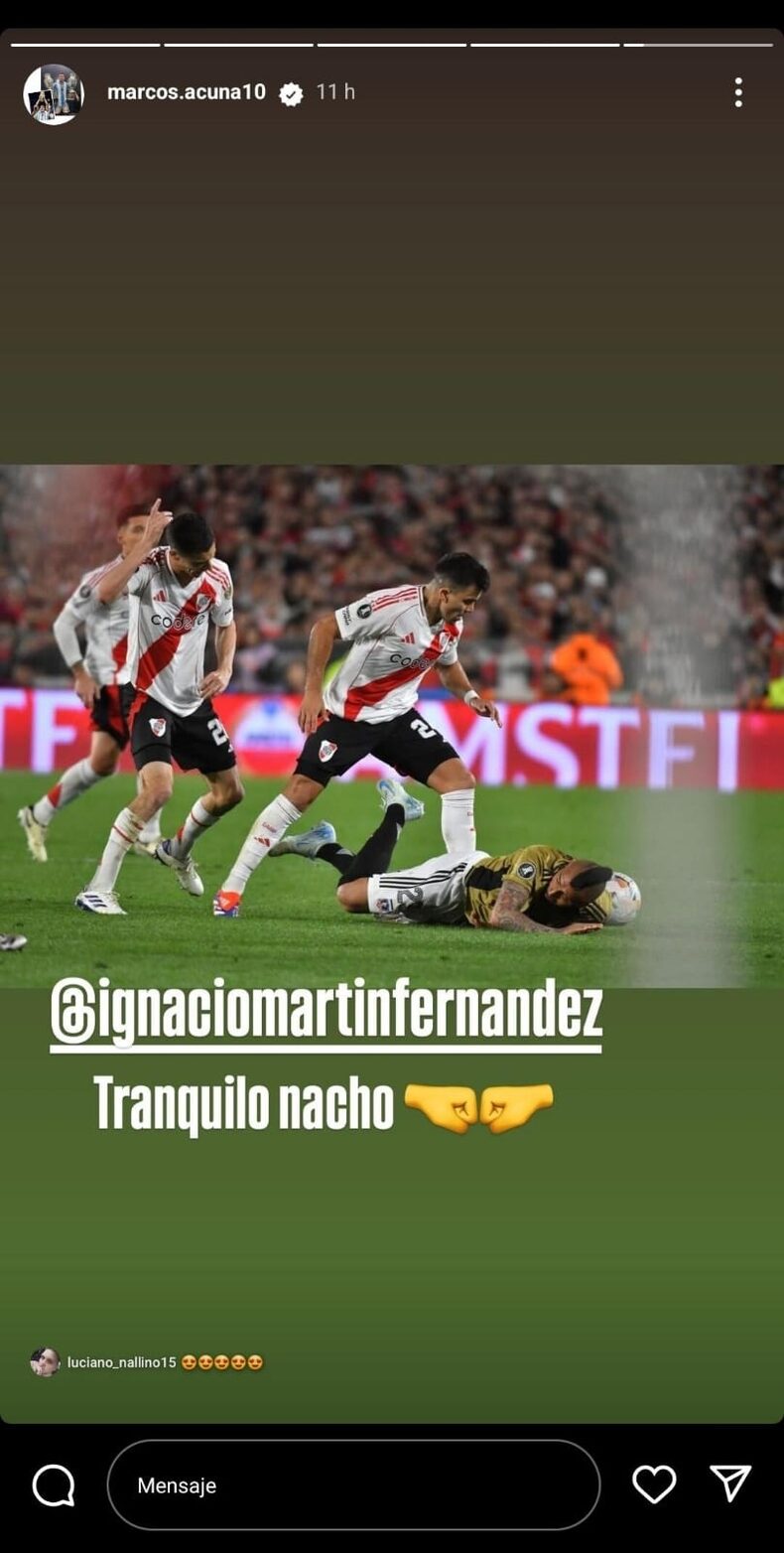 La burla de Acuña contra Arturo Vidal.