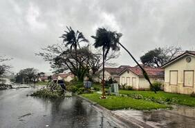 Tifón Mawar deja un sendero de destrucción en Guam y otras islas del Pacífico