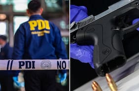 PDI incauta 10 armas, droga avaluada en más de $10 millones y detiene a dos integrantes de clan familiar en la RM