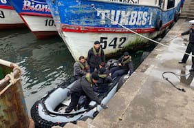 Personal especializado de la DGAC y buzos de la Armada indagan causa del fatal accidente en Isla Mocha