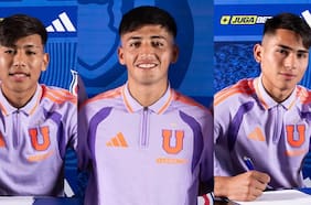 Gago marca su primer hito con los juveniles de la U: quiénes son los tres canteranos que firmaron contrato profesional