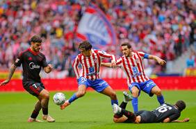 Con Gabriel Suazo como titular: el Atlético de Madrid golea al Sevilla y le propina su tercera derrota seguida en LaLiga