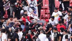 “Sigue la violencia en el fútbol chileno”: en Argentina reaccionan a la brutal pelea en la barra de Colo Colo