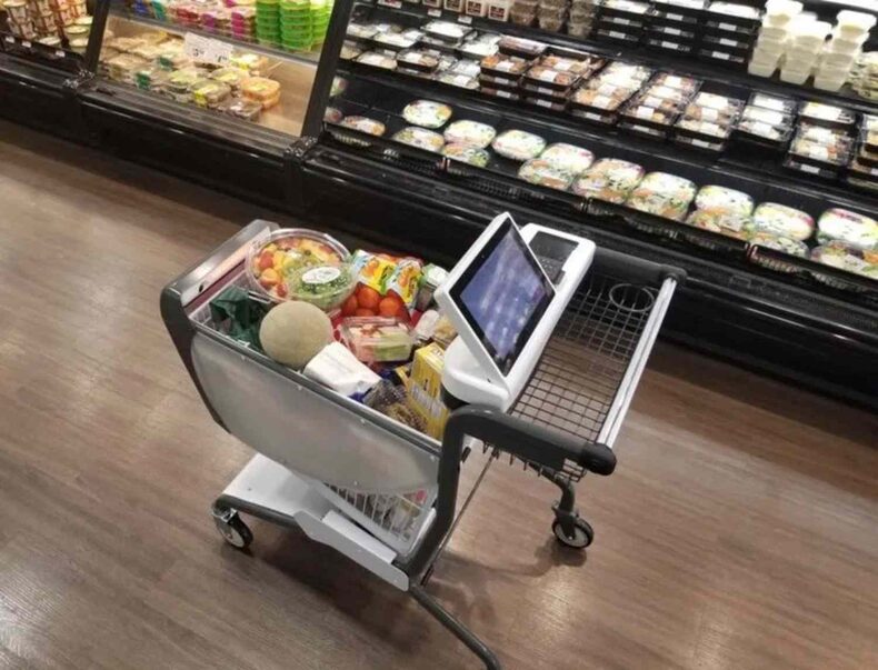 AI supermarket cart