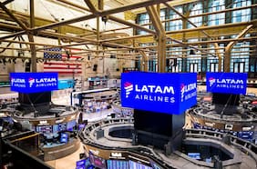 El 6,3% de la propiedad de Latam Airlines cambió de manos en su regreso a Wall Street