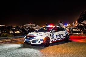 El Honda Civic Type R es la nueva arma de la policía australiana
