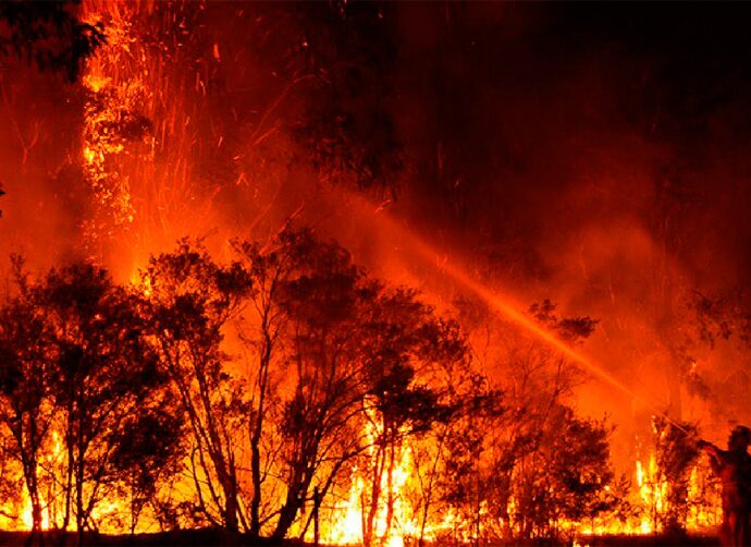 Bomberos contiene avance de incendios hacia capital de Australia - La  Tercera