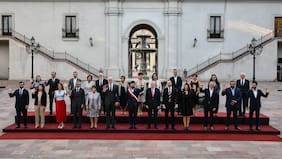 Ad portas del fin de su mandato: así fue la última foto de Boric con su gabinete