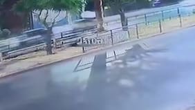 Cámara registra el momento previo al fatal accidente donde murieron dos niños en San Miguel