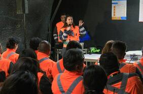 Crece la dotación femenina en el área de operaciones de Chuquicamata Subterránea