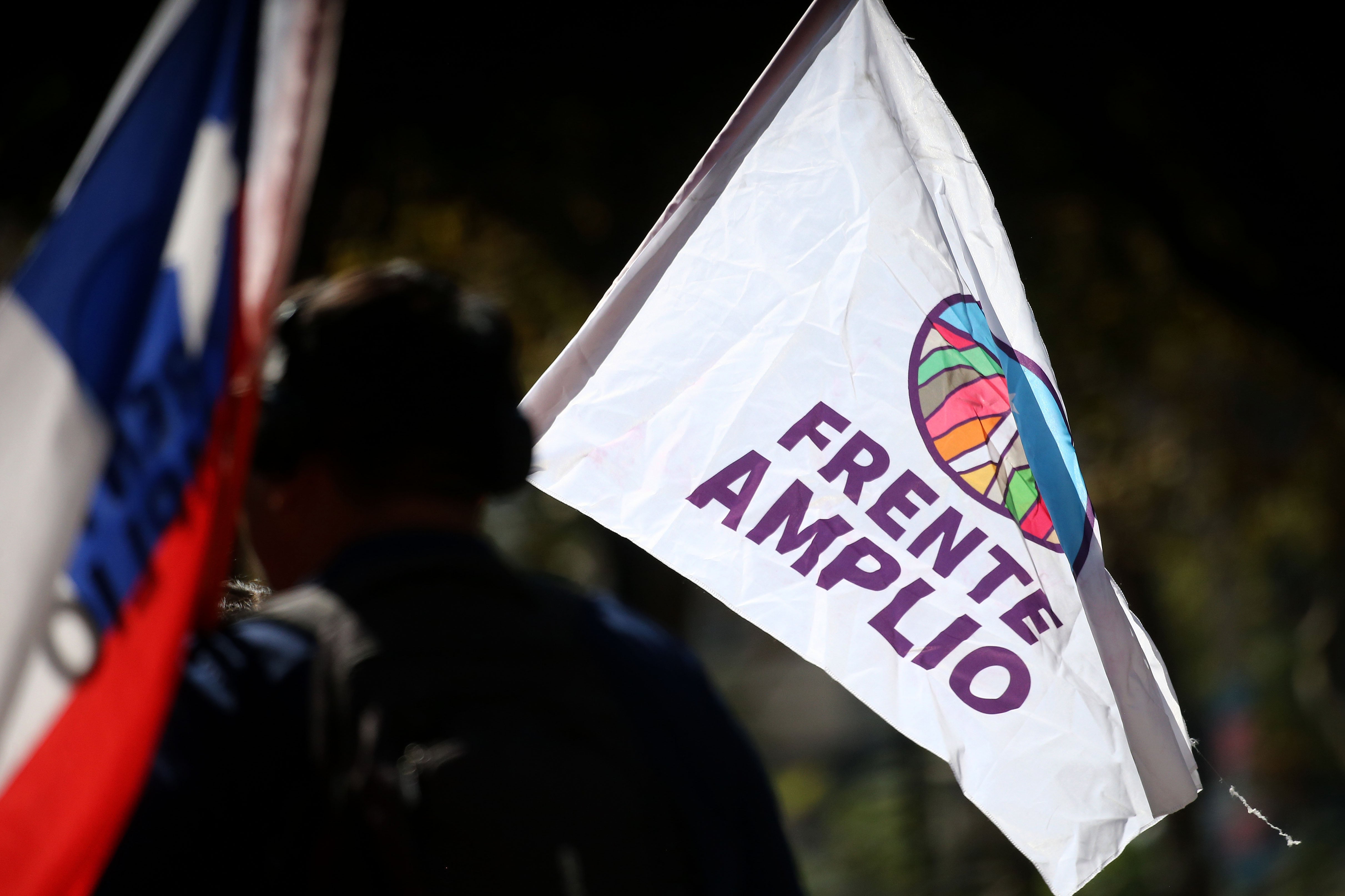 El Frente Amplio.
Foto: Javier Salvo/Aton Chile