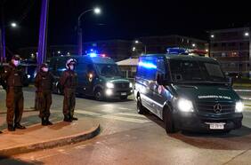 Héctor Llaitul llega a la cárcel de Concepción para cumplir prisión preventiva