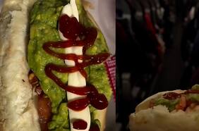 ¿Un completito para el viaje?: chileno comparte astuta forma para comer completo en pleno vuelo