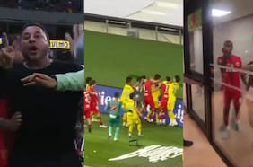 Gestos obscenos entre técnicos, expulsiones y batalla campal: el escándalo en la liga mexicana que da la vuelta al mundo