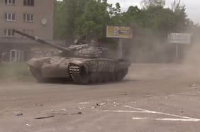 El ejército ruso mantiene su avance en Lugansk