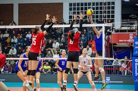Mundial Vóleibol Femenino U17: las Guerreras Rojas se hicieron fuertes ante Argelia en San Felipe